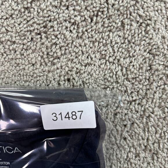 Nautica Shirt Mens Extra Large Blue White Sailing Pennant 1983 Flag Casual - Picture 8 of 8